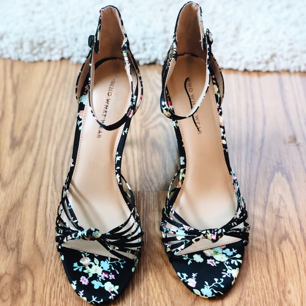 Women's Truth Floral Knotted Stileto Pumps -Size 8 - Picture 1 of 6